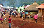 Home construction in Ethiopia