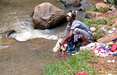 Washing day in Ethiopia